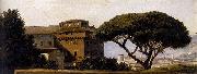 Pierre-Henri de Valenciennes View of the Convent of Ara Coeli with Pines china oil painting artist